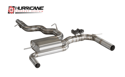 Hurricane 3,5" Abgasanlage für VW Golf 7.5 R OPF V2