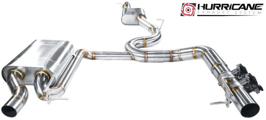 Hurricane 3,5" Abgasanlage für VW Golf 7.5 R Variant 300PS OPF V2