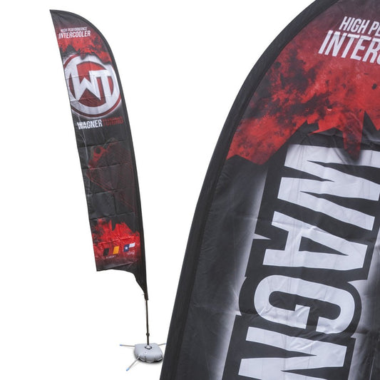 Beachflag Set 4,20m