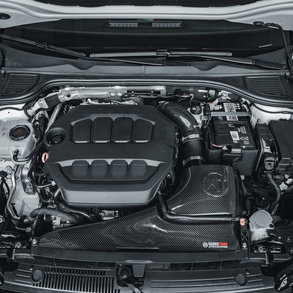 Carbon Lufteinlasssystem Ø76mm für VW Golf 8 GTI
