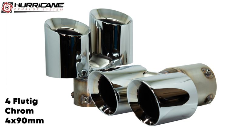 Hurricane 3,5" Abgasanlage für Audi S3 8V 300 PS FL OPF Limo