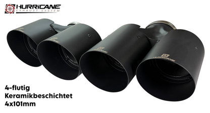 Hurricane 3,5" Abgasanlage für Golf 7,5 R Variant 310PS FL V2