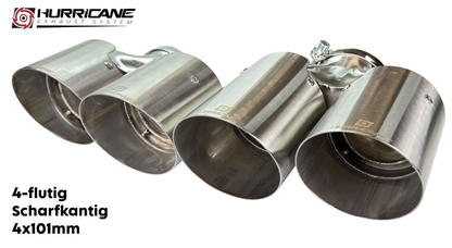 Hurricane 3,5" Abgasanlage für VW Golf 7.5 R OPF V2