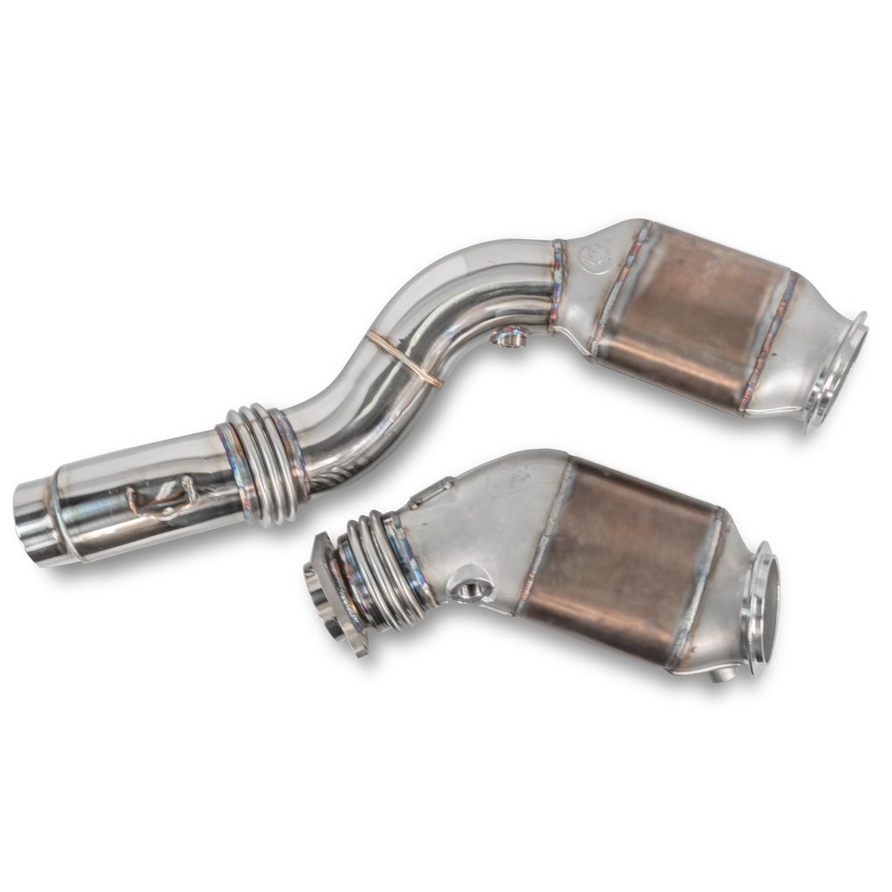 Hosenrohr-Kit 200CPSI EU6 mit OPF für BMW M2 Competition S55