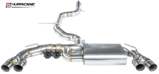 Hurricane 3,5" Abgasanlage für Cupra Leon 300 4 KL FL