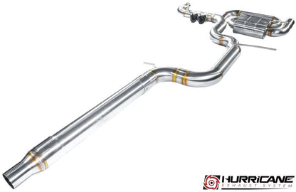 Hurricane 3,5" Abgasanlage für Seat Leon FR 190PS OPF V2