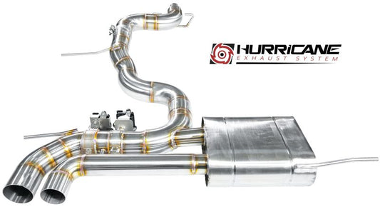 Hurricane 3,5" Abgasanlage für Golf 5 GTI