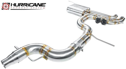 Hurricane 3,5" Abgasanlage für Golf 5 GTI