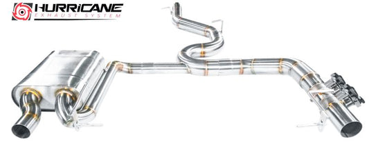 Hurricane 3,5 Abgasanlage für Seat Leon Cupra R ST 300 AWD OPF 5F V2