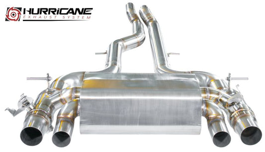 Hurricane 3,5" Abgasanlage für BMW M4 F82 Competition 450PS OPF