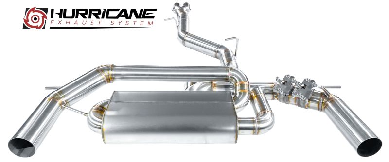 Hurricane 3,5" Abgasanlage für Audi RS3 8V 367PS VFL Sportback