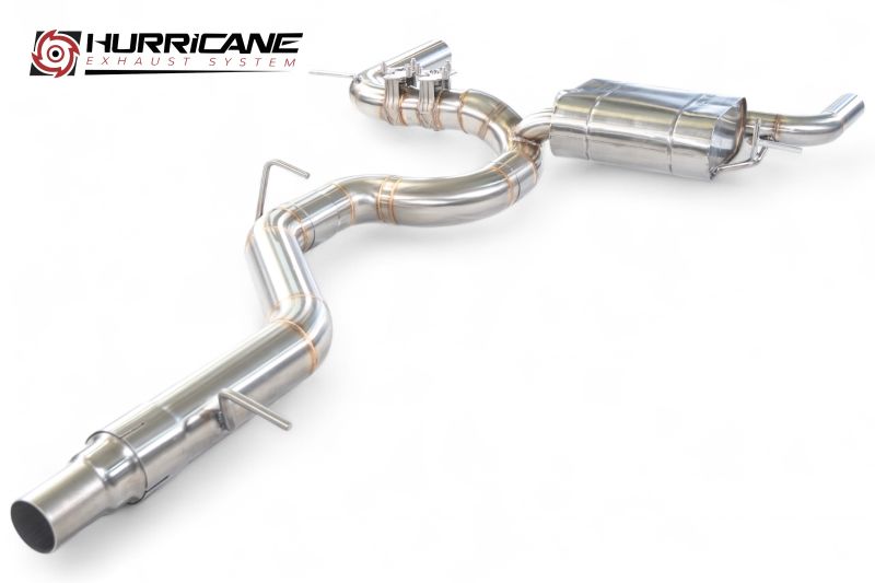 Hurricane 3,5" Abgasanlage für Audi S3 8V 300PS FL OPF Sportback
