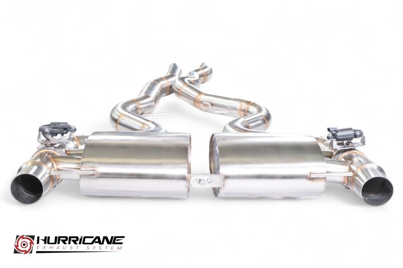 Hurricane 3,5" Abgasanlage für BMW E90 E91 335i N54