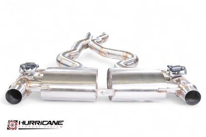 Hurricane 3,5" Abgasanlage für BMW E90 E91 335i N54