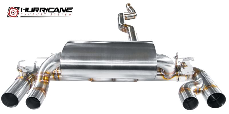 Hurricane 3,5" Abgasanlage für BMW M2 F87 N55 370PS