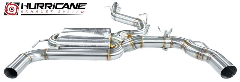 Hurricane 3,5" Abgasanlage für Cupra Ateca VFL OPF AWD