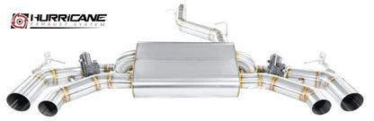 Hurricane 3,5" Abgasanlage für Golf 8,5 R FL 333PS