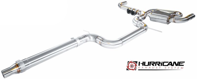 Hurricane 3,5" Abgasanlage für Golf 8 GTI 245PS FWD