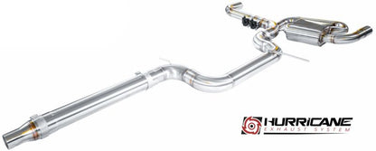 Hurricane 3,5" Abgasanlage für Golf 8 GTI 245PS FWD