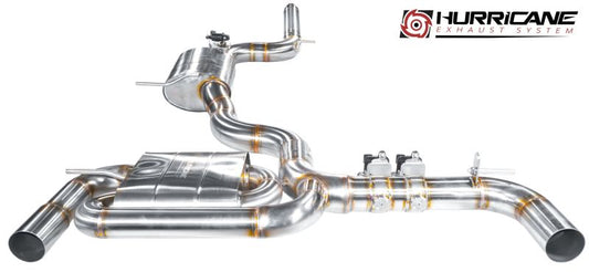 Hurricane 3,5" Abgasanlage für VW Golf 7 GTI Performance VFL V3