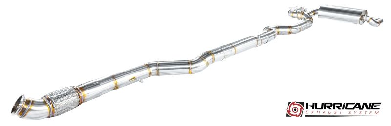 Hurricane 3,5" Abgasanlage für BMW 440i F36 Gran Coupe