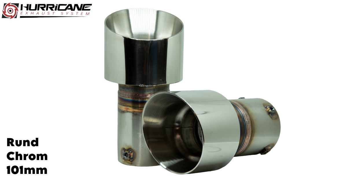 Hurricane 3,5" Abgasanlage für VW Golf GTI 7.5 Performance OPF V2
