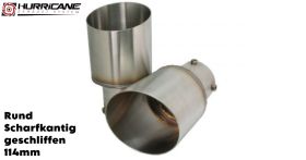 Hurricane 3,5" Abgasanlage für Golf 8 GTI 245PS FWD