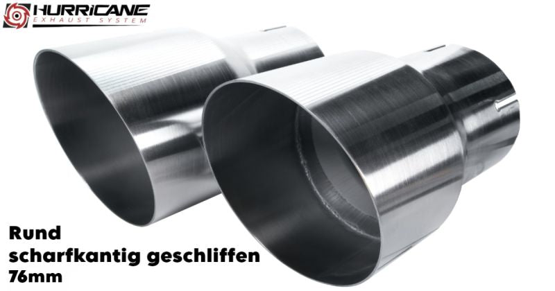 Hurricane 2,5" Abgasanlage für Audi A1 40 TFSI