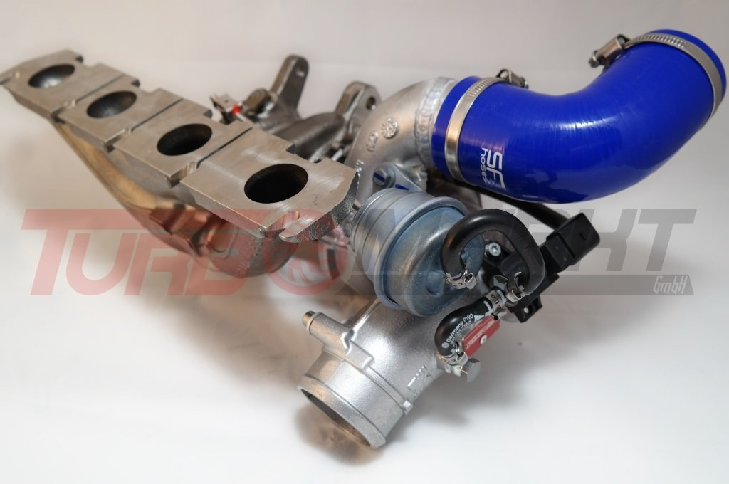 Komplettset K04 Umbau 2,0 TSI EA888 z.B. Golf 6 GTI etc. mit original IHI Turbolader bis zu 400 PS