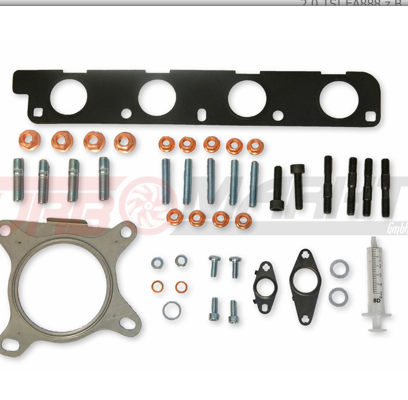 Komplettset K04 Umbau 2,0 TSI EA888 z.B. Golf 6 GTI etc. mit original IHI Turbolader bis zu 400 PS