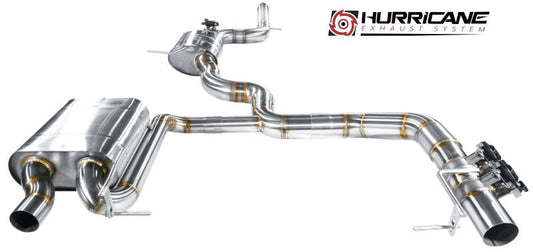 Hurricane 3,5" Abgasanlage für Seat Leon Cupra ST 290 FWD 5F V3
