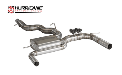 Hurricane 3,5" Abgasanlage für VW Golf 7.5 R OPF V2