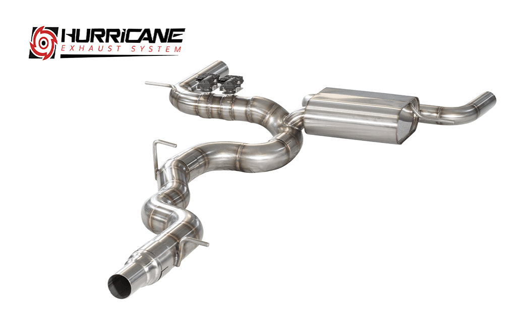 Hurricane 3,5" Abgasanlage für VW Golf 7.5 R OPF V2