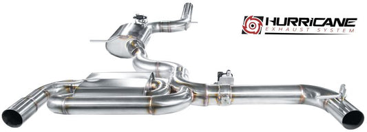 Hurricane 3,5" Abgasanlage für Golf 6 GTI Edition 35 235PS V3