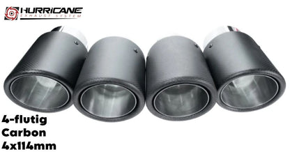 Hurricane 3,5" Abgasanlage für Golf 8,5 R FL 333PS