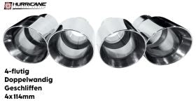 Hurricane 3,5" Abgasanlage für Golf 8,5 R FL 333PS