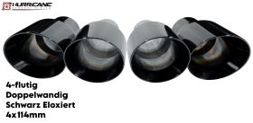 Hurricane 3,5" Abgasanlage für Golf 8,5 R FL 333PS