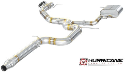 Hurricane 3,5" Abgasanlage für Seat Leon Cupra ST 300 FWD 5F V2
